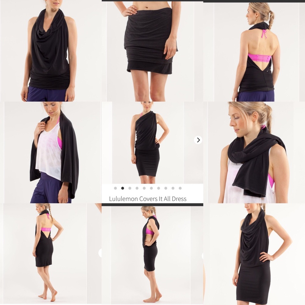 Lululemon Vintage Convertible one Piece Dress RARE - Picture 2 of 5